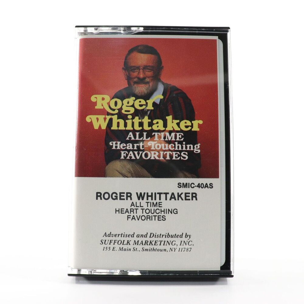 All Time Heart-Touching Favorites Roger Whittaker (Cassette Tape, 1982, Suffolk)
